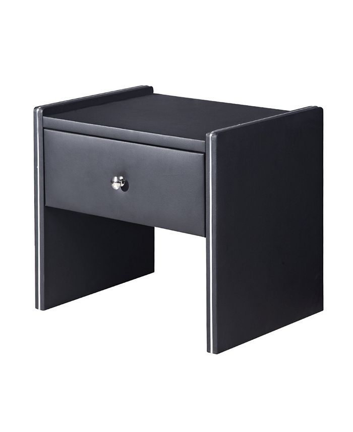 American Eagle Furniture Davis Modern Upholstered 1Drawer Bedroom