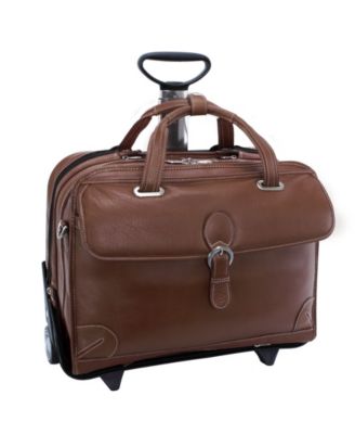 Siamod Carugetto Patented Detachable -Wheeled Laptop Briefcase