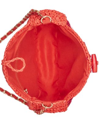 INC International Concepts INC Straw Circle Crossbody, Created for Macy's