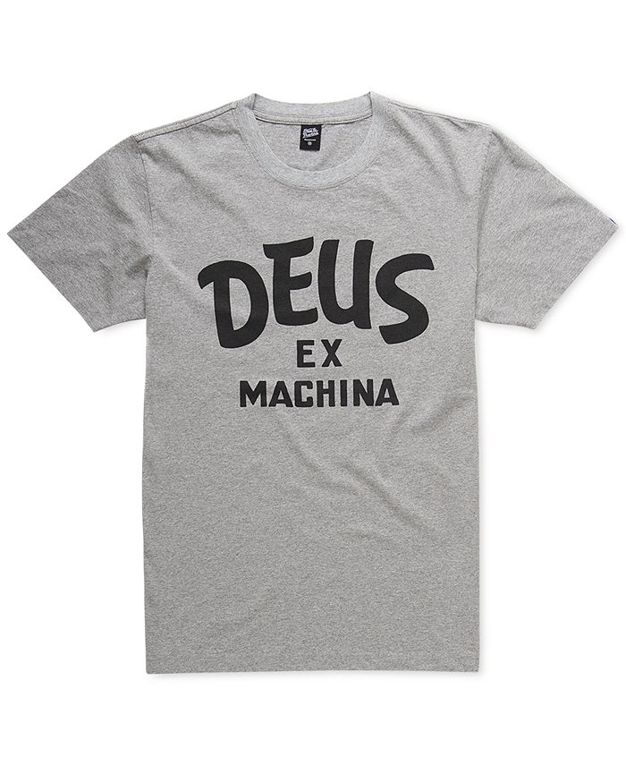 Deus Ex Machina Men's Curvy Logo T-Shirt - Macy's
