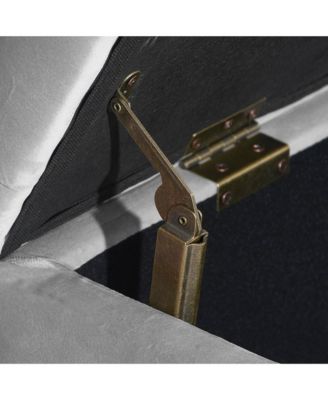 Elle D&eacute;cor Collette Tufted Storage Bench