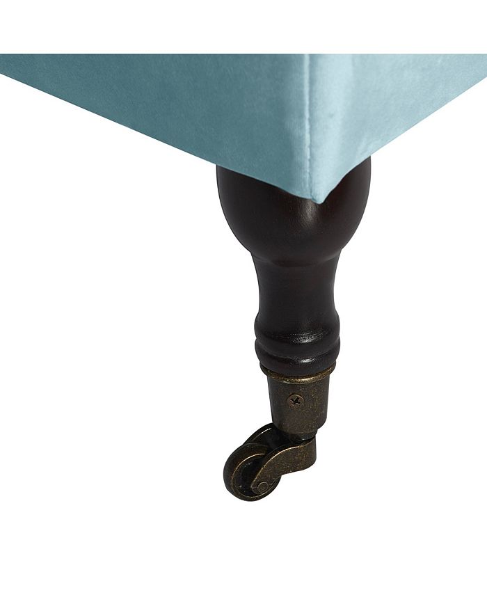 Free Shipping! Elle Decor Collette Tufted Storage Bench in French Linen - Walmart Supplies