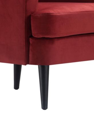 Elle D&eacute;cor Celeste Tufted Velvet Accent Chair