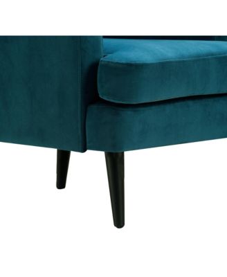 Elle D&eacute;cor Celeste Tufted Velvet Accent Chair