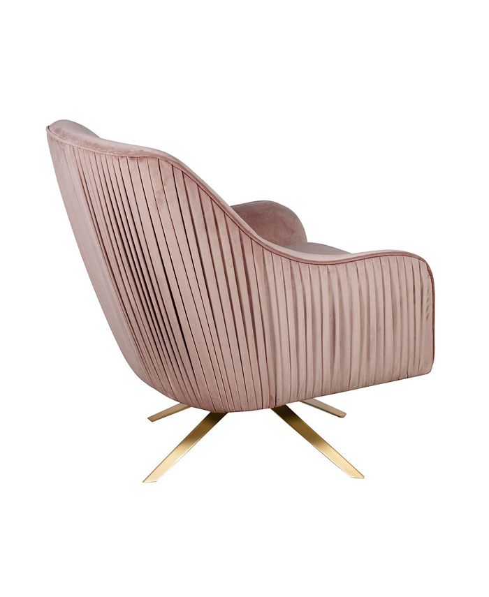 Elle Decor Elle Décor Jolie Swivel Lounge Chair, Quick Ship Macy's