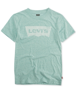 Levi's Big Boys Heathered Batwing Logo T-Shirt