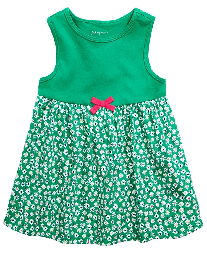 First Impressions Baby Girls Daisy-Print Tunic, Created for Macy's - Macy's
