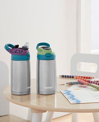 Contigo Kid's 13 Oz. Autospout Straw Water Bottle - Eggplant