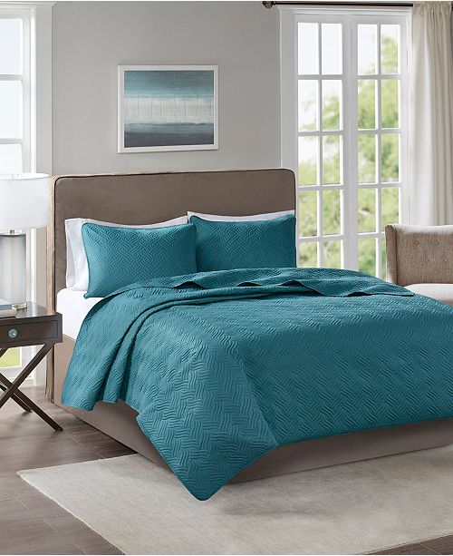 JLA Home 510 Design Lucca King/California King 3 Piece Embossed