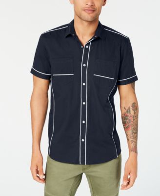 Piped Ripstop Shirt, Created 