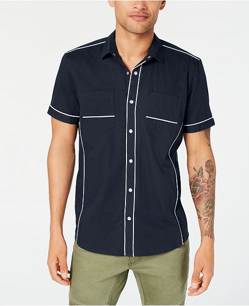 Inc International Concepts Inc Men S Piped Ripstop Shirt Created