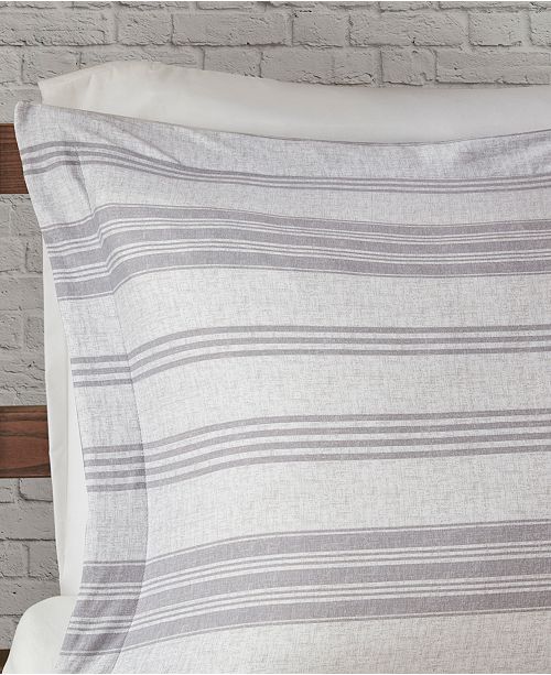 Jla Home Urban Habitat Cole Full Queen Stripe Print Ultra Soft