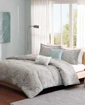 Shop Jla Home Pure Ronan 5-pc. Comforter Set, King/california King In Blue