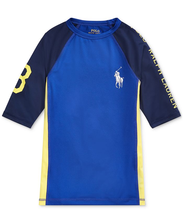Polo Ralph Lauren Big Boys Graphic Rash Guard Macy's