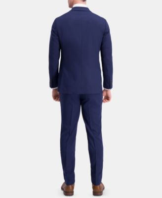 Haggar Men's Active Series Herringbone Slim-Fit Suit Separate Pants