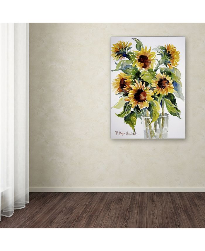 Trademark Global Rita Auerbach 'Sunflowers' Canvas Art - 32