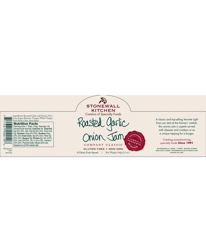 Stonewall Kitchen Roasted Garlic Onion Jam Macy's