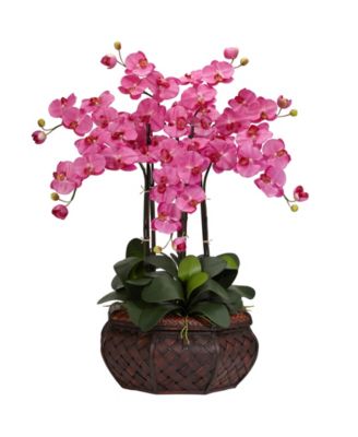 Large Phalaenopsis Silk Flower Arrangement
