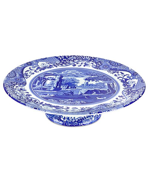 Spode Dinnerware, Blue Italian Cake Stand & Reviews Serveware