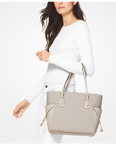 Jacquard signature voyager hotsell east west tote