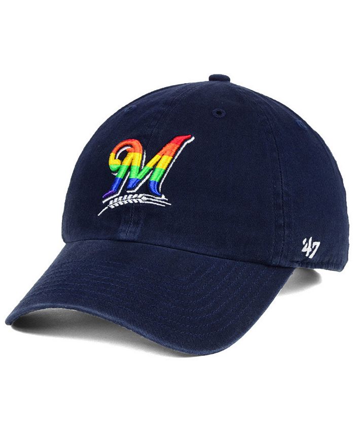 47 Brand Milwaukee Brewers Clean Up Cap - Macy's