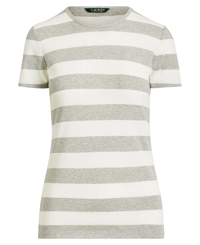 Lauren Ralph Lauren Striped T-Shirt - Macy's