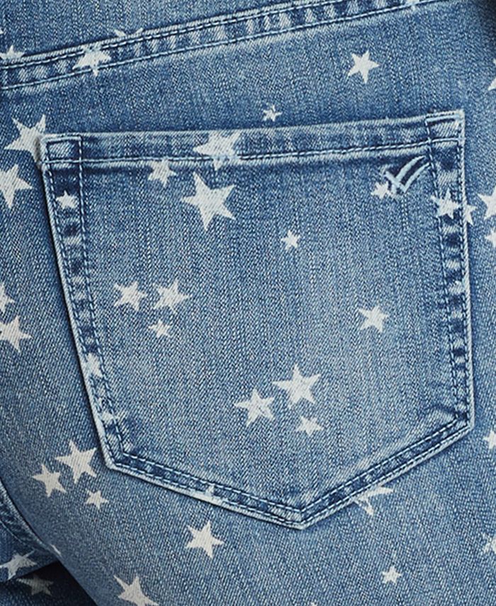 WILLIAM RAST Star-Print Sculpted Skinny Ankle Jeans - Macy's