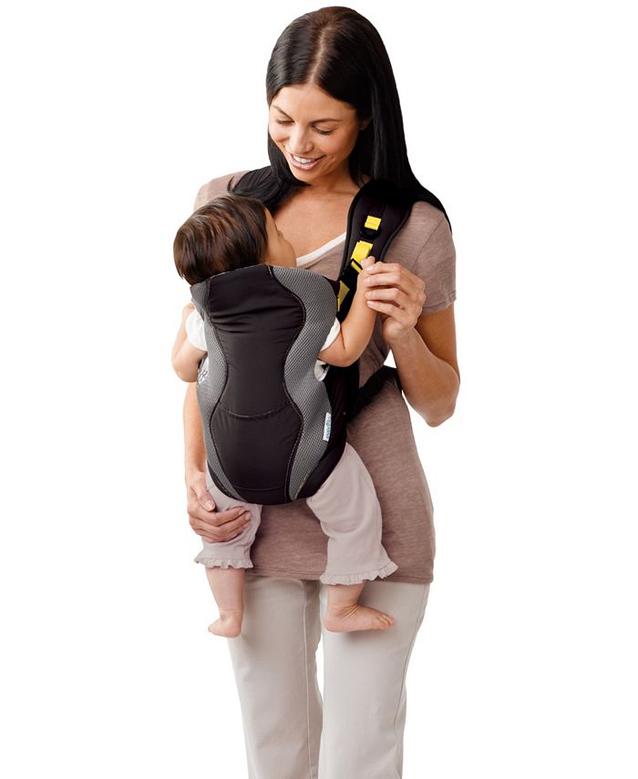 Evenflo Breathable Soft Carrier, Grey Chevron