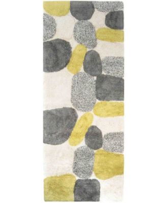 Pebbles Plush Bath Runner, 24" x 60"