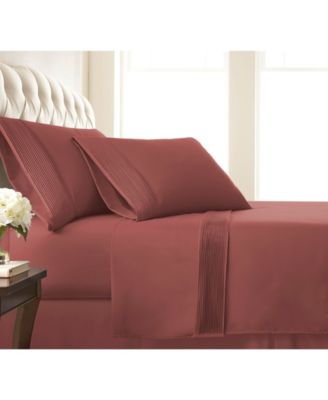 Classy Pleated 21" Extra deep, Pocket Sheet Set, King