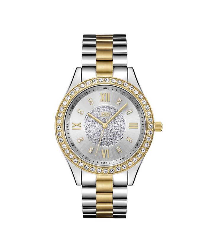 Jbw Women s Mondrian Diamond 1 6 ct.t.w. Stainless Steel Watch