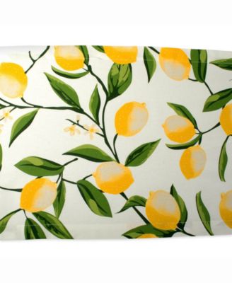 Lemon Bliss Print Table Runner 14" X 108"