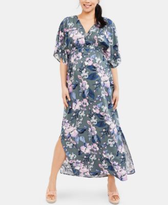 Jessica Simpson - Maternity Printed Maxi Dress