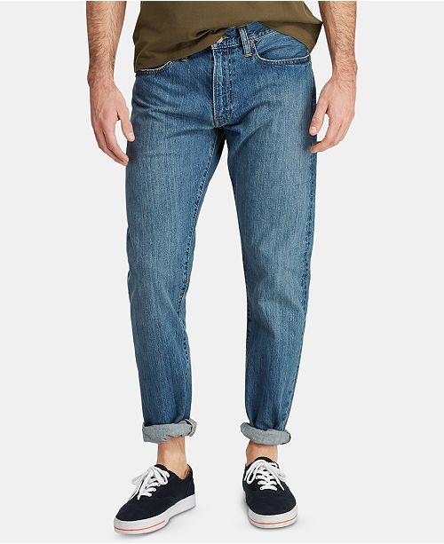 polo ralph lauren men's hampton relaxed straight jeans