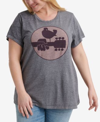 Lucky Brand Plus Size Woodstock Graphic T Shirt Macy s