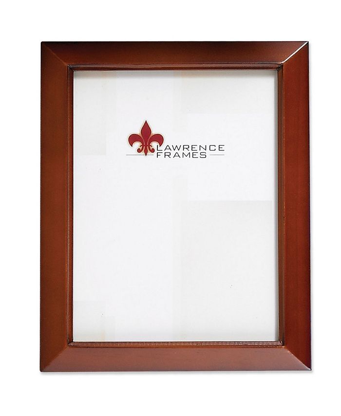 Lawrence Frames Chestnut Wood Picture Frame Estero Collection 8" x