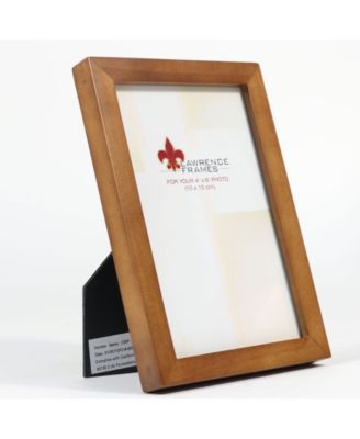 766046 Nutmeg Wood Picture Frame - 4" x 6"