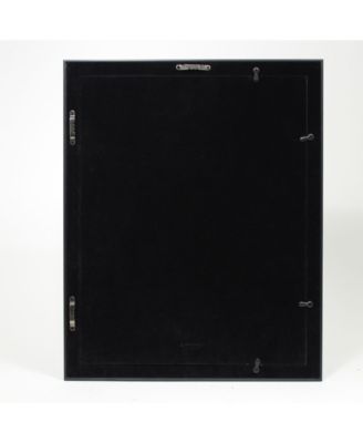 Black Gallery Frame Matted To 8x10 - 11" x 14"