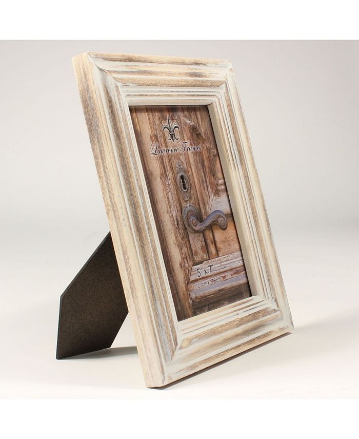 Lawrence Frames White Wash Maple Picture Frame 5" x 7" Macy's