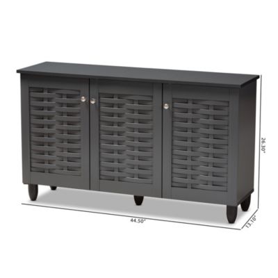Winda 3-Door Cabinet
