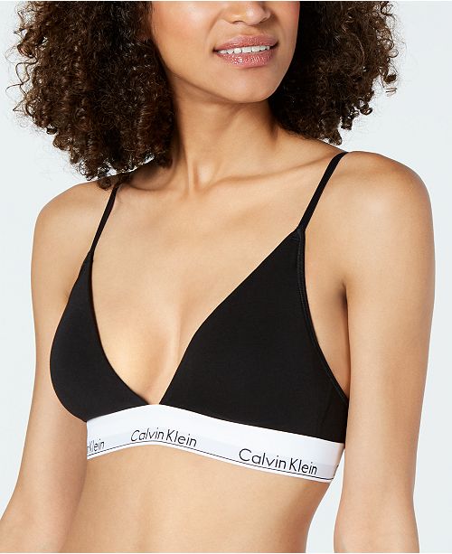 Calvin Klein Lightly Lined Bralette Qf5650 Reviews All Bras