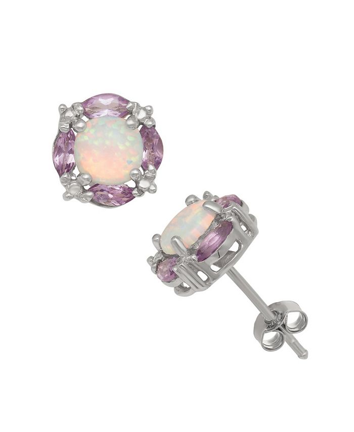 Macy's opal earrings online