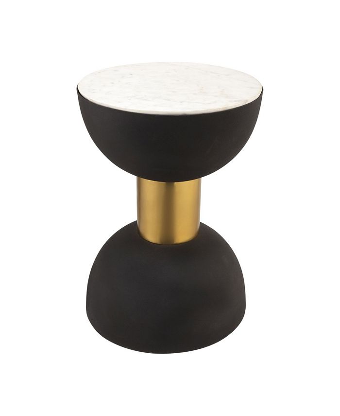 TOV Furniture Taper Marble Side Table Macy's