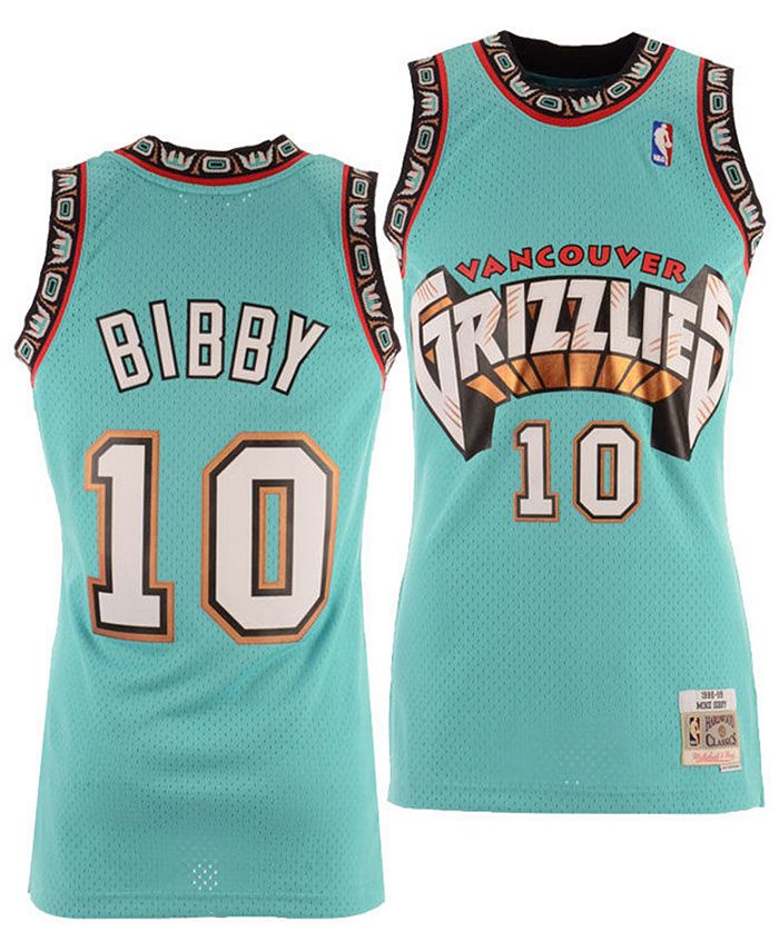 Mitchell & Ness, Shirts & Tops, Mike Bibby Vancouver Grizzlies Mitchell  Ness Jersey Youth