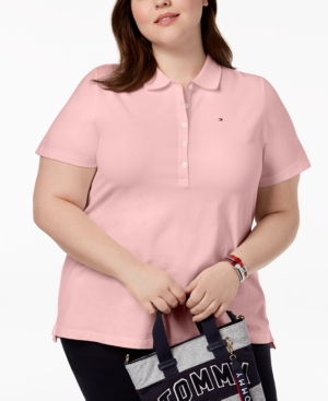 Tommy Hilfiger Plus Size Pique Polo Shirt Created for Macy's