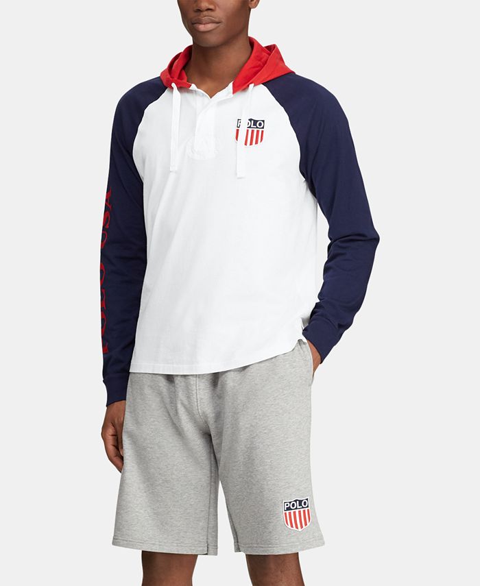 Polo Ralph Lauren Men's Hooded Rugby Chariots Shirt Macy's