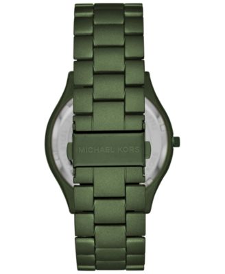 michael kors watch olive green