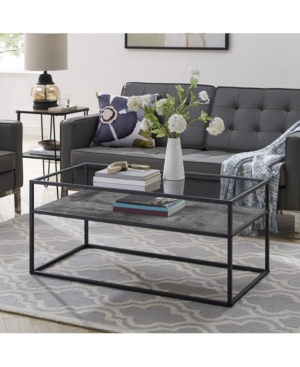 Modern Reversible Shelf Coffee Table