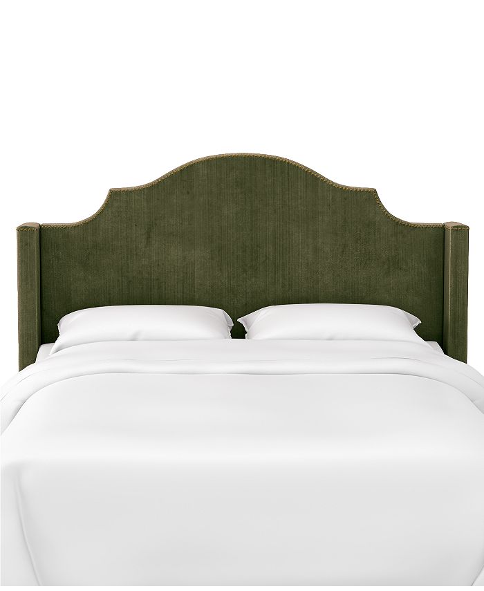 Martha Stewart Collection Skylands Collection Paulina Cal King Wingback