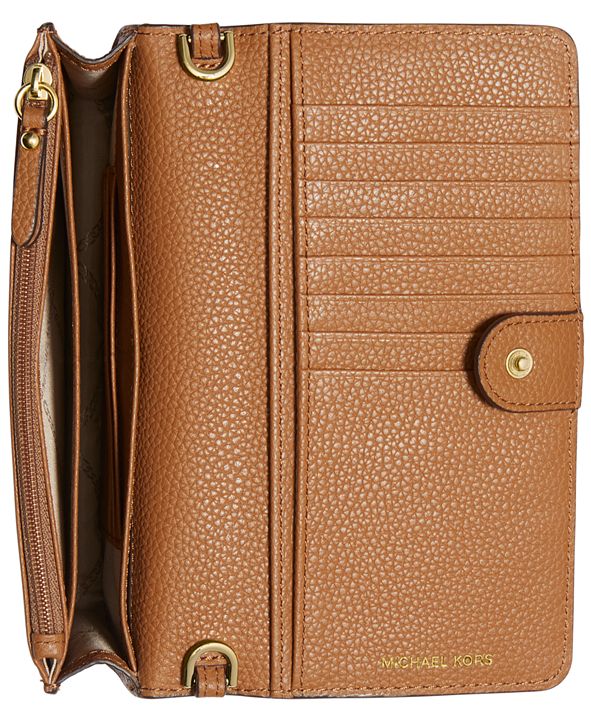 Michael Kors Mott Signature Phone Crossbody & Reviews - Handbags & Accessories - Macy&#39;s